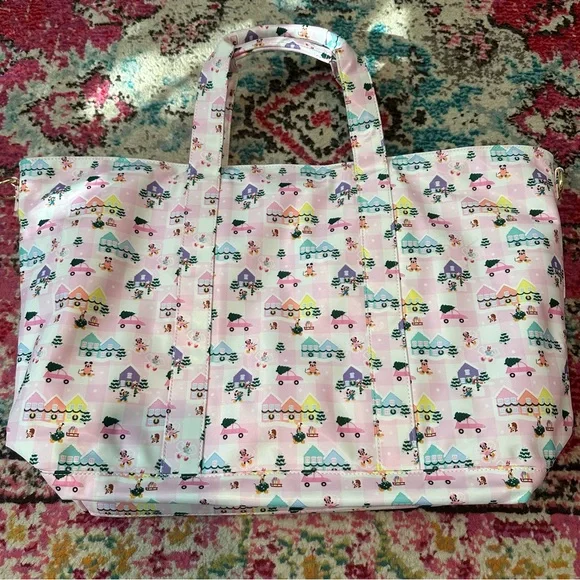 Stoney Clover Lane Disney Winter Classic Tote (no crossbody strap included) EUC